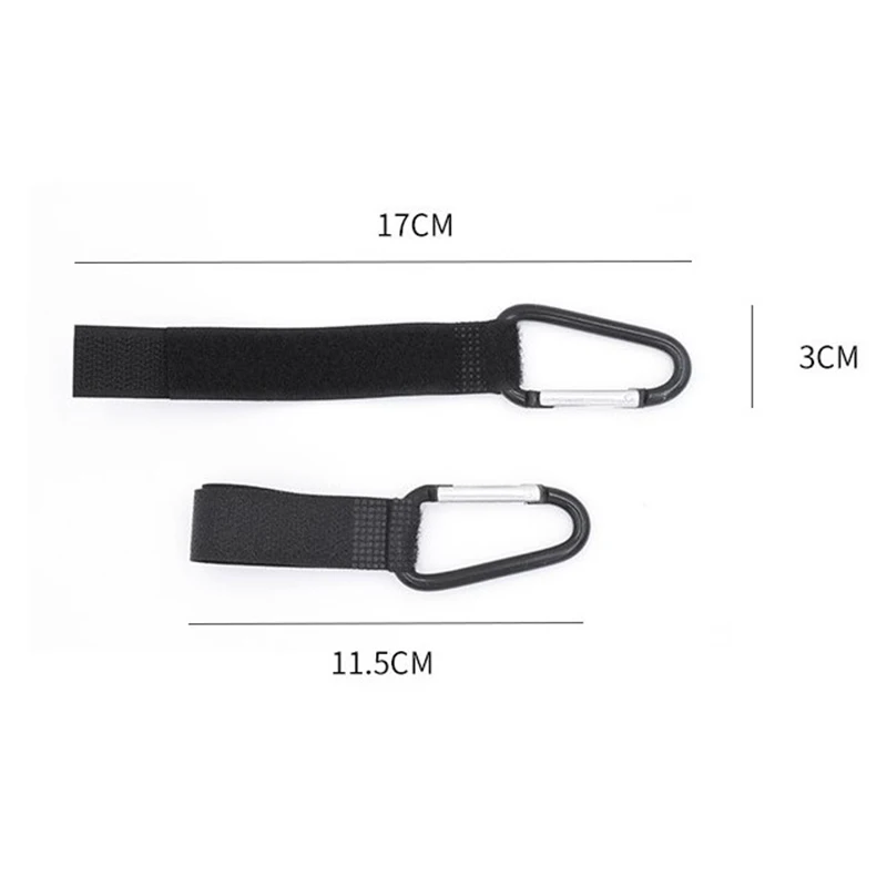 AliExpress 5/2PCs baby stroller hook clip aluminum alloy carabiner cart organizer diaper bag shopping pram hook hanger stroller accessories, view 5