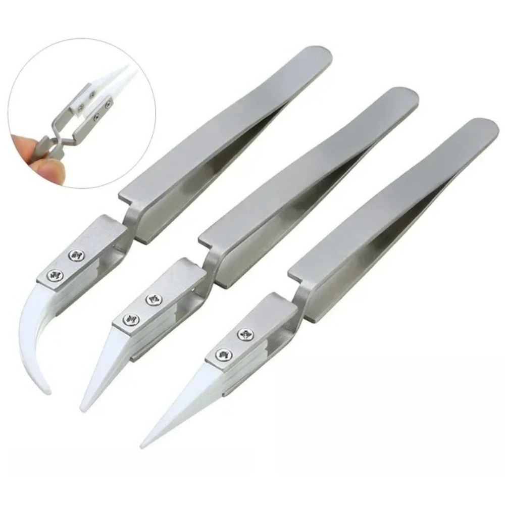 AliExpress Ceramic-Tip Anti-Static Soldering Tweezers