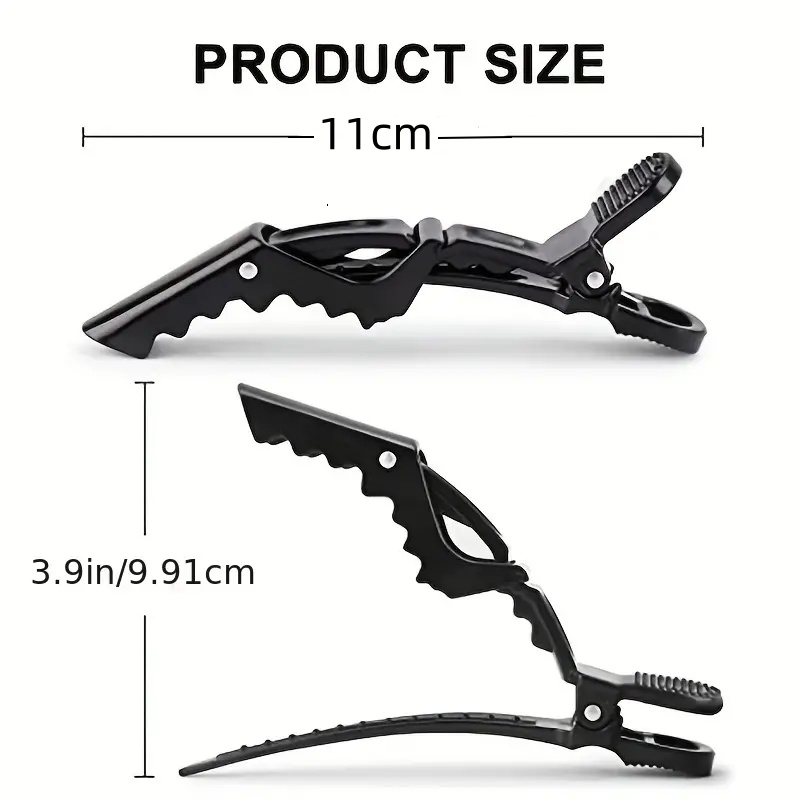 AliExpress Nonslip Plastic Alligator Hair Clips, view 3