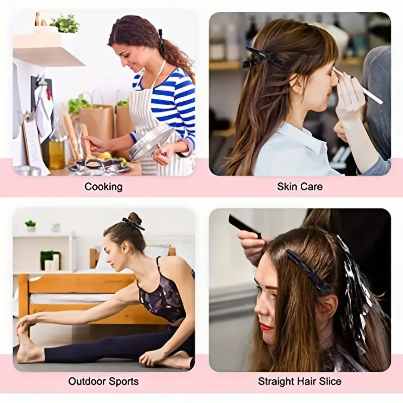 AliExpress Nonslip Plastic Alligator Hair Clips, view 4