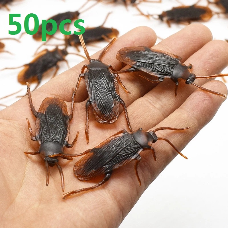 AliExpress Plastic Prank Cockroaches (5 to 50-Pack)