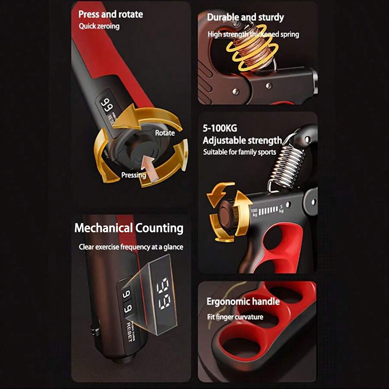AliExpress Adjustable Hand Grip Strengthener (5-150kg), view 4