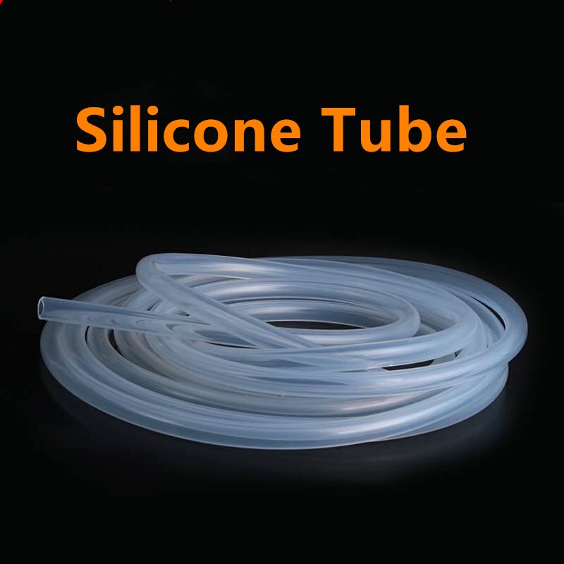 AliExpress 5 Meters Transparent Food Grade Silicone Tube 2 4 6 8 10 12 Flexible Garden Rubber Hose Aquarium Soft Tubing Silicone Pipe