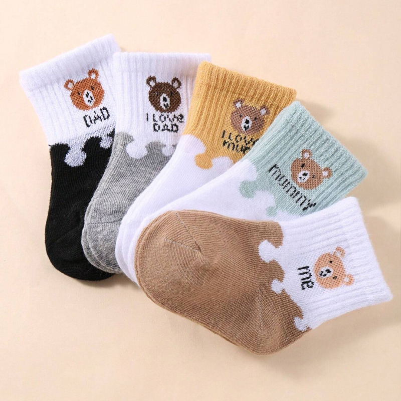 AliExpress 5 Pairs Baby Socks Low Cut Stretch Ankle Socks Infant Socks for Newborn Toddler Boys Girls Baby Socks, view 3