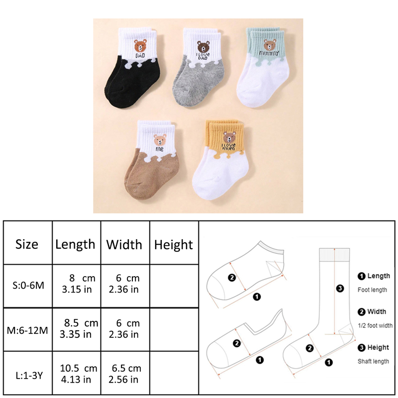 AliExpress 5 Pairs Baby Socks Low Cut Stretch Ankle Socks Infant Socks for Newborn Toddler Boys Girls Baby Socks, view 6