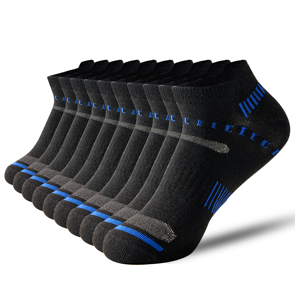 AliExpress 5 Pairs High Quality Men Ankle Socks For Man Breathable Sports Socks Mesh Casual Athletic Thin Cut Short Sokken Boat Socks 39-44, view 3