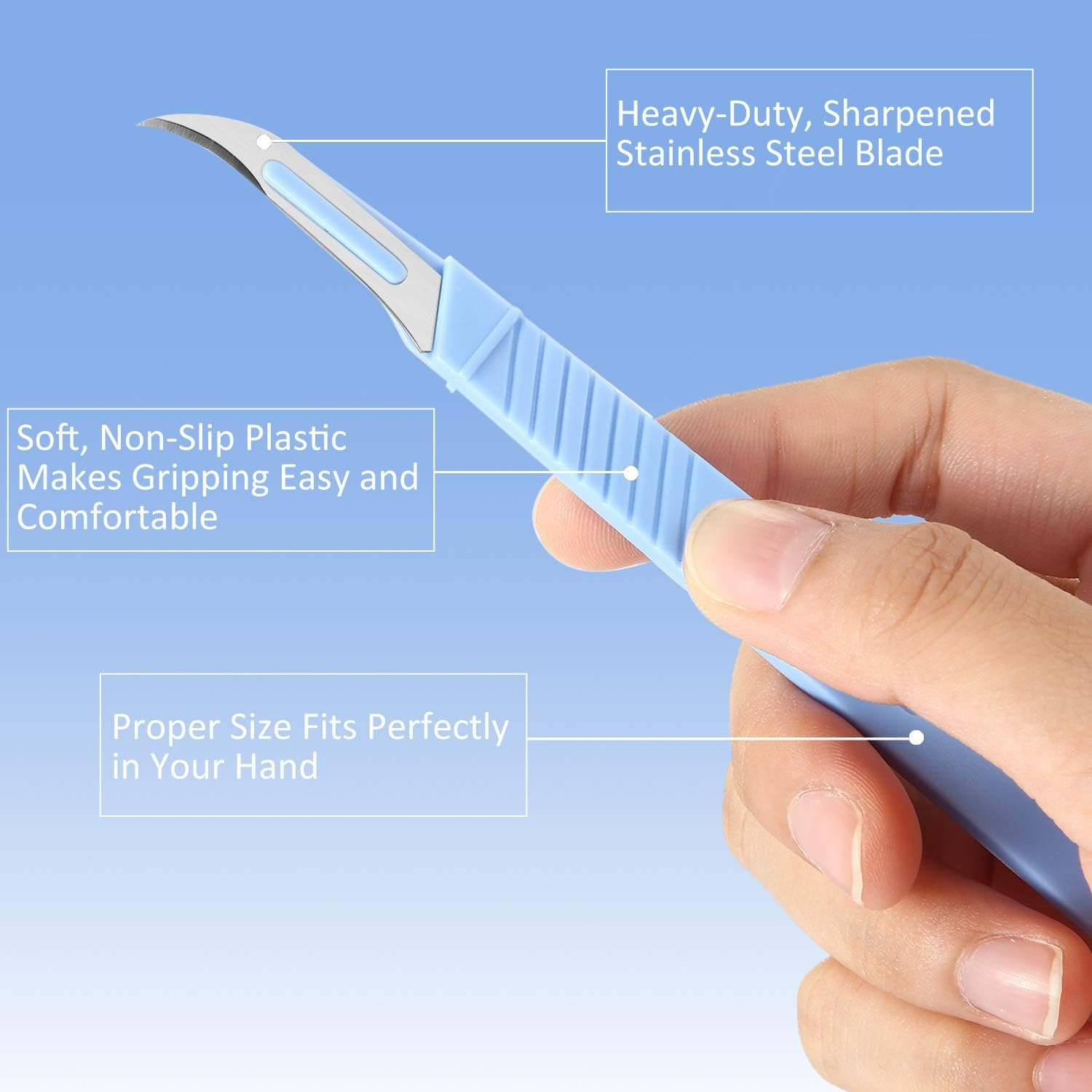 AliExpress 5 Pieces of Blue Sewing Tear Machine Kit, Including Thread Tear Machine, Suture Tear Machine, and Scissors for Removing Stitches, view 2