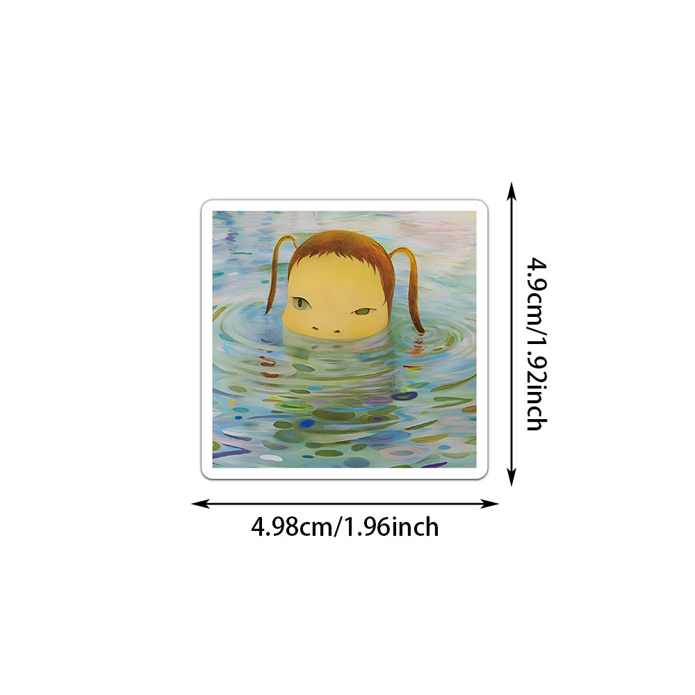 AliExpress 50/100/150PCS Yoshitomo Nara Stickers Cute Handbooks Material Phone Cases Laptop Suitcases Water Cups Waterproof Stickers, view 5