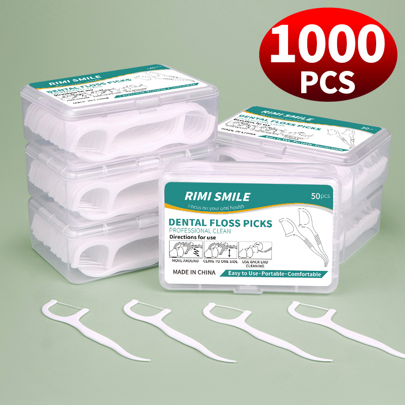 AliExpress Dental Floss Sticks (50 to 1000-Pack)