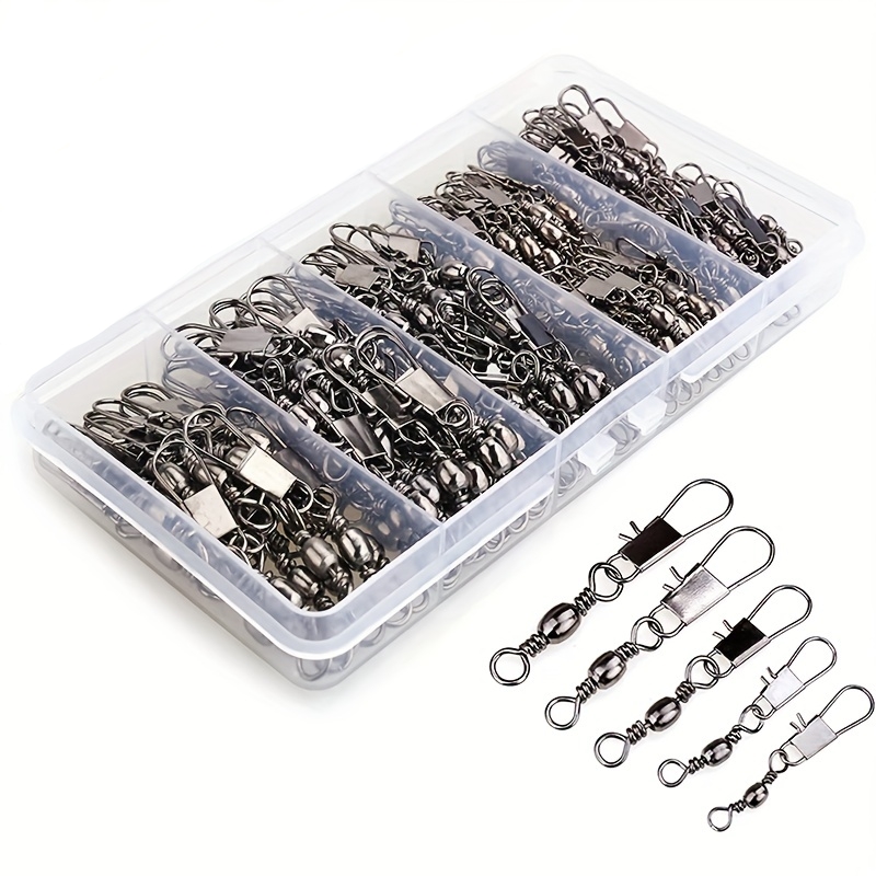 AliExpress Ball Bearing Barrel Snap Swivels (50 or 200 Pack)