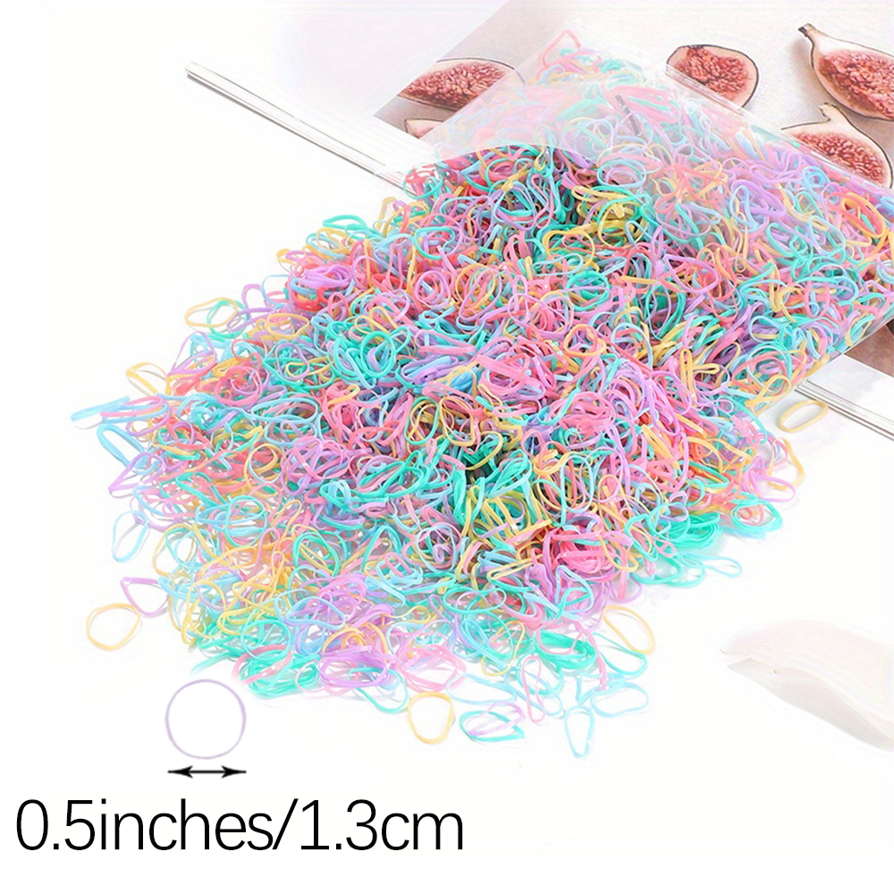 AliExpress Disposable Rubber Hair Ties for Kids (500-Pack), view 6