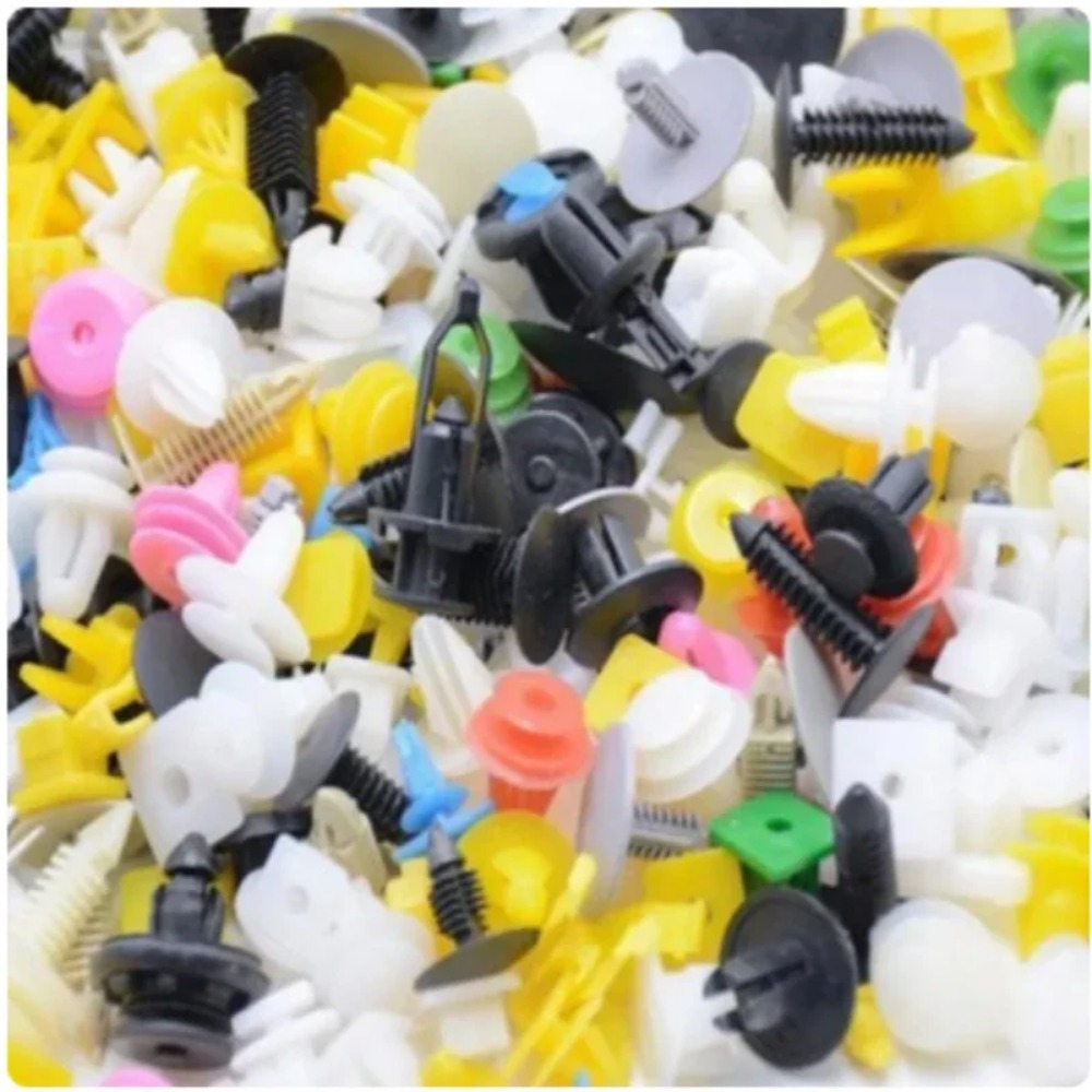AliExpress 500/200/100Pcs 30 Kinds Universal Mixed Auto Fastener Car Bumper Clips Retainer Car Fastener Rivet Door Panel Liner for All Car, view 3