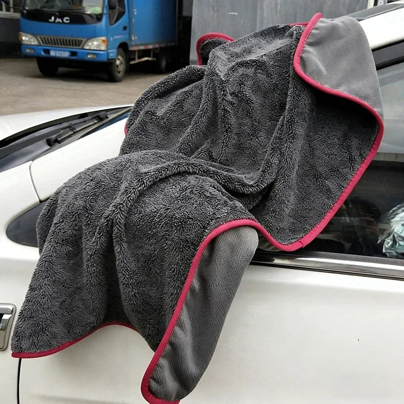AliExpress 500GSM Extra-Large Microfiber Car Drying Towel, view 2