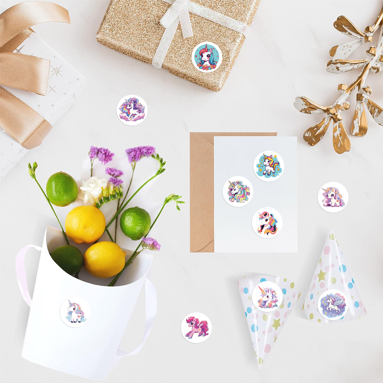 AliExpress 500PCS Reward Sticker Unicorn Animal Cute Pattern Animals Cartoon Stickers School Teacher Supplies Cute WaterproofSticker, view 4
