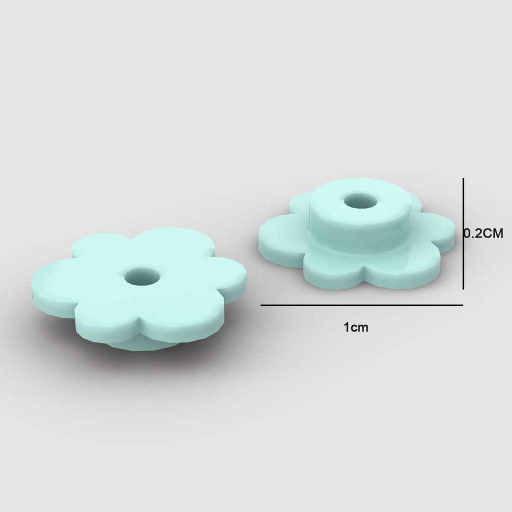 AliExpress 500pcs Small Flower 3742 Building Block MOC Parts Flowerhead Brick Toys For Kids Creative Compatible with Major Brand, view 3