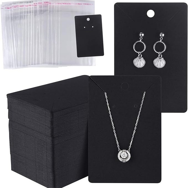 AliExpress Blank Necklace and Earring Display Cards (50-Pack), view 6
