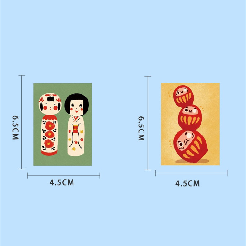 AliExpress 50pcs Cartoon Japanese Style Poster Stickers Refrigerator Phone Case Skateboard Computer Laptop Waterproof Decorative Stickers, view 4