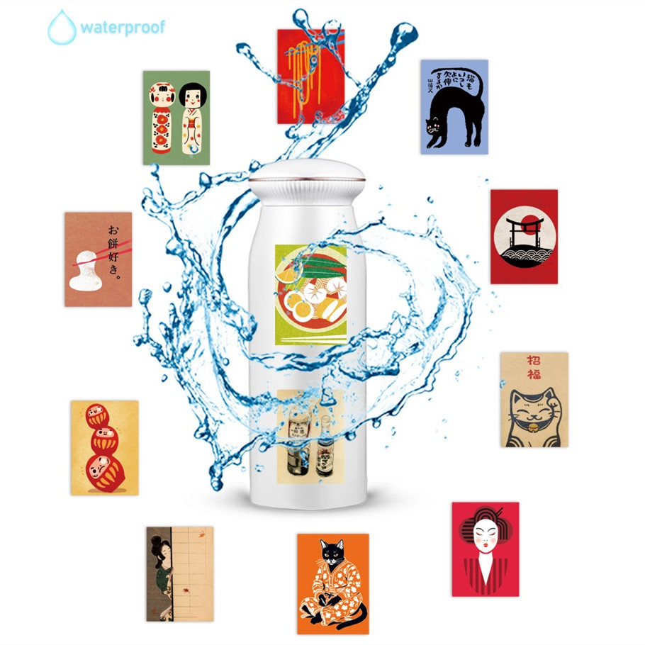 AliExpress 50pcs Cartoon Japanese Style Poster Stickers Refrigerator Phone Case Skateboard Computer Laptop Waterproof Decorative Stickers, view 6