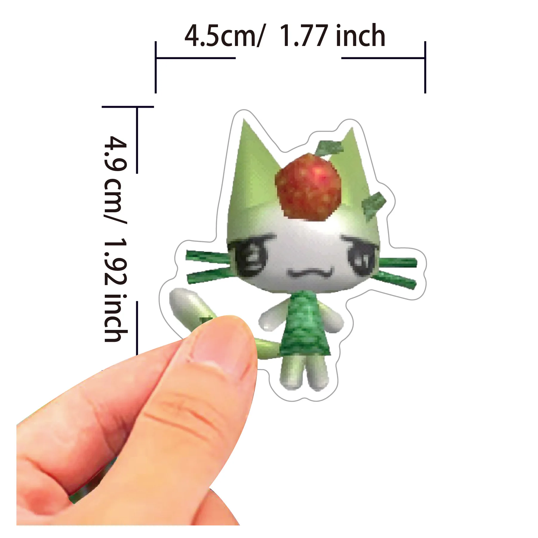 AliExpress 50PCS Cartoon Kawaii Inoue Toro Funny Cute Cat Graffiti Sticker Decorative Scrapbook Laptop Luggage Decal Kids Toy Gift, view 5