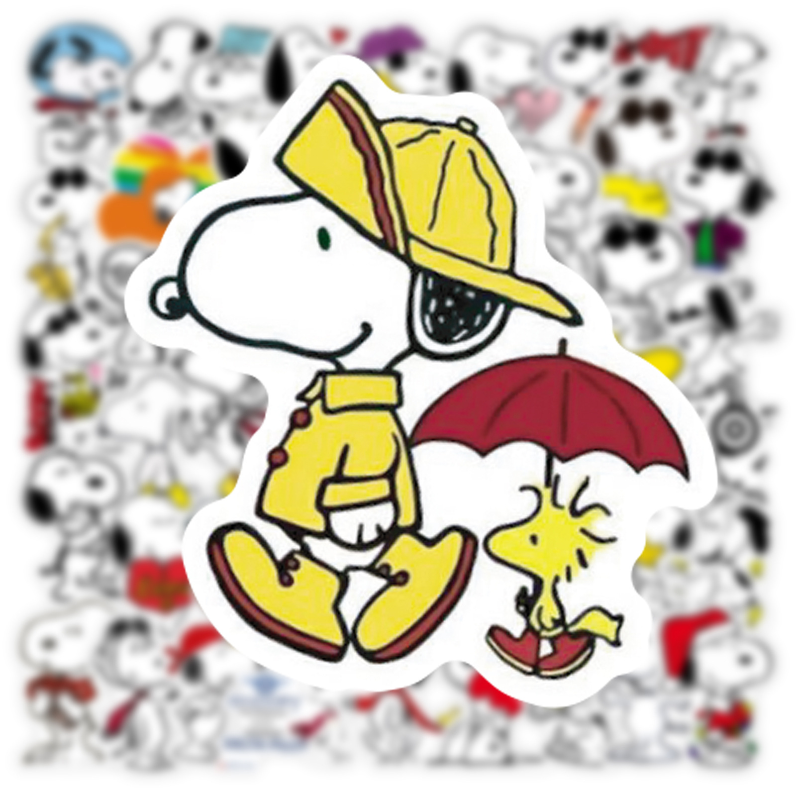 AliExpress 50PCS Cartoon SnoopyDog Stickers for Kids Laptop Skateboard Graffiti Skateboard Laptop Water Bottle Motorcycle Sticker Toy Decal