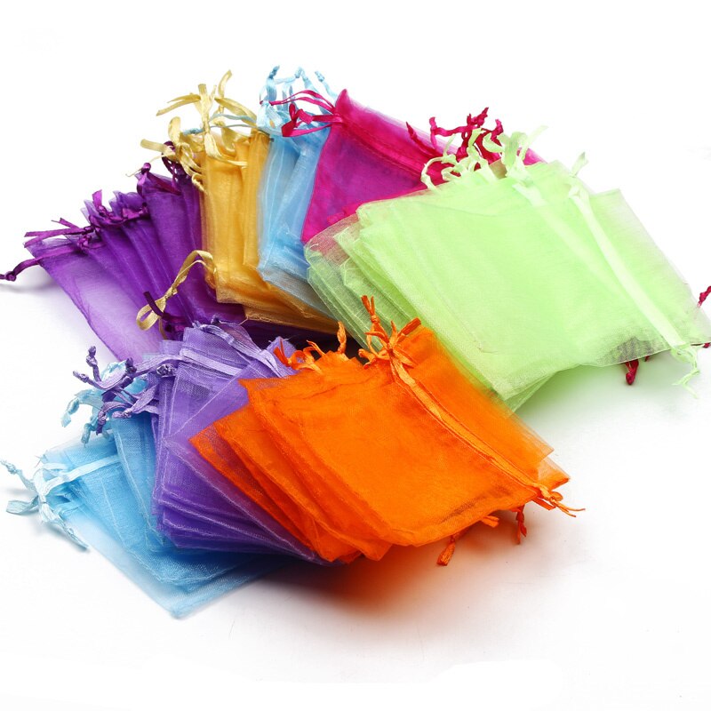 AliExpress Organza Drawstring Jewelry Pouches (50-Pack), view 3