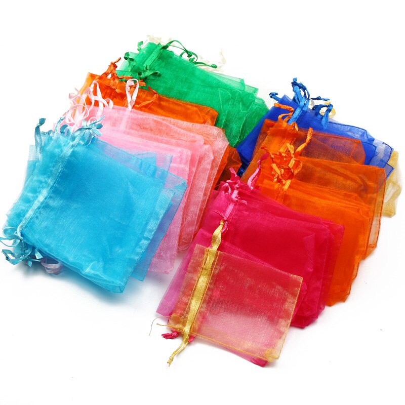 AliExpress Organza Drawstring Jewelry Pouches (50-Pack), view 5