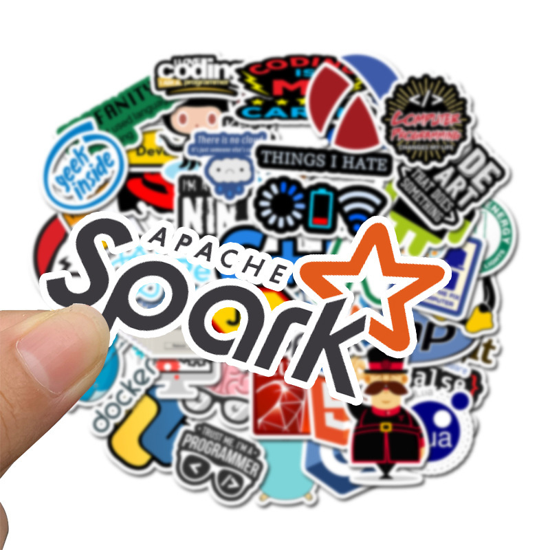 AliExpress 50pcs Programming Stickers Geek Python Java Internet php Docker Html Bitcoin Vinyl Decals Laptop Phone Sticker for Kids Toy Gift, view 3