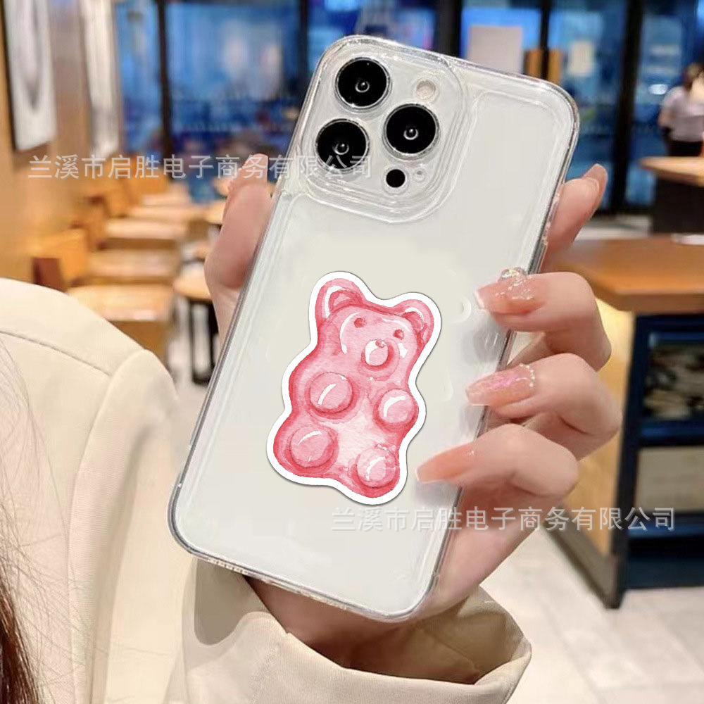 AliExpress 50-Piece Silver Lucky Girl Graffiti Stickers, view 4
