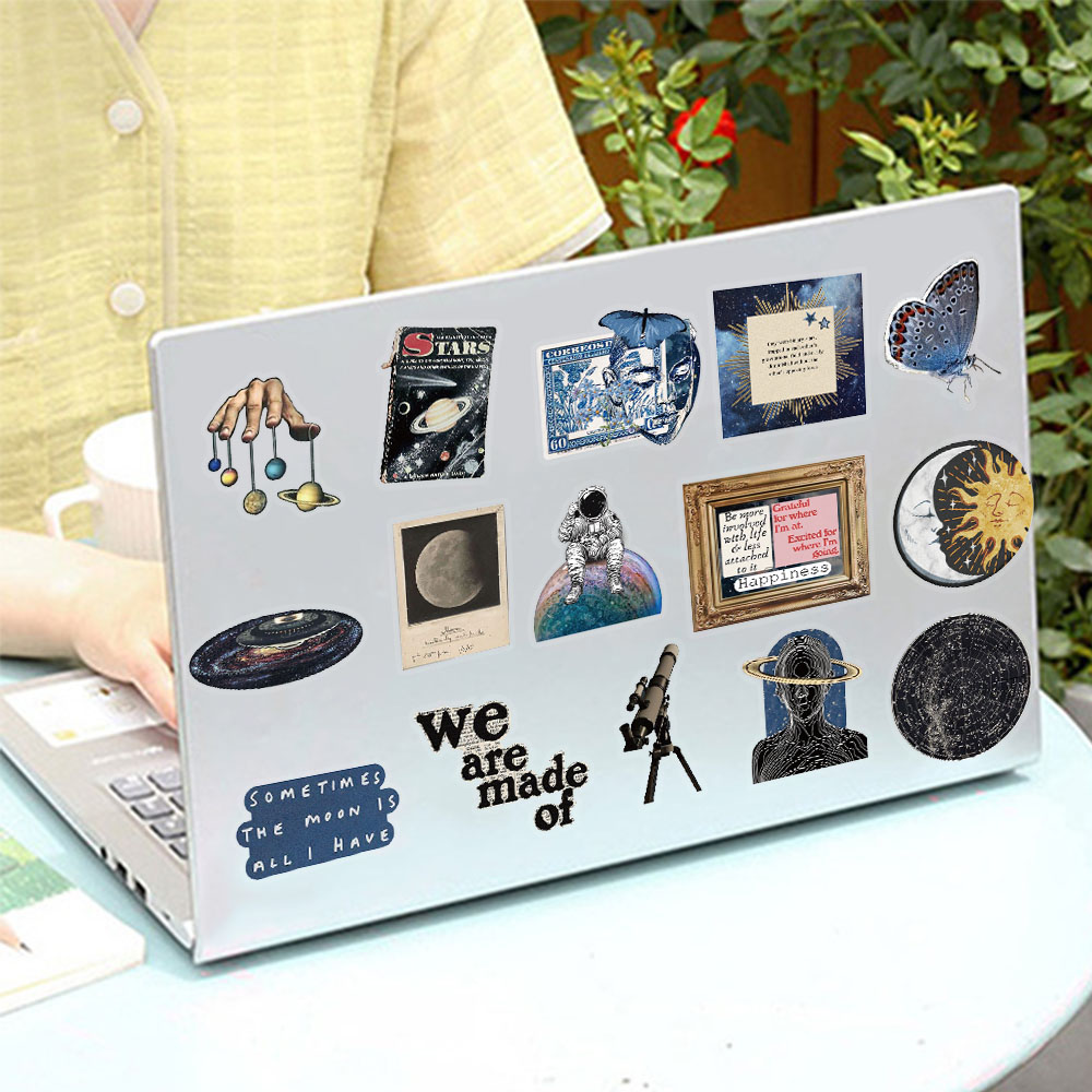 AliExpress 50PCS Space Space Graffiti Stickers Phone Cases Luggage Skateboarding Speakers Water Cups PET Stickers, view 6