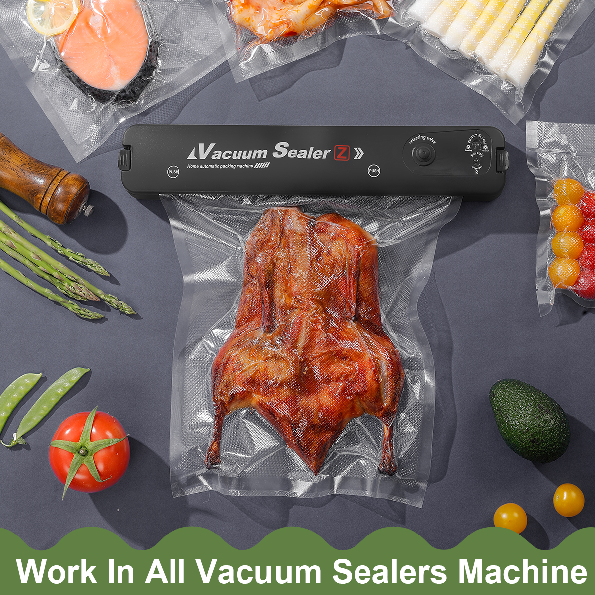 AliExpress 50-Piece Food Vacuum Sealer Bags, view 4