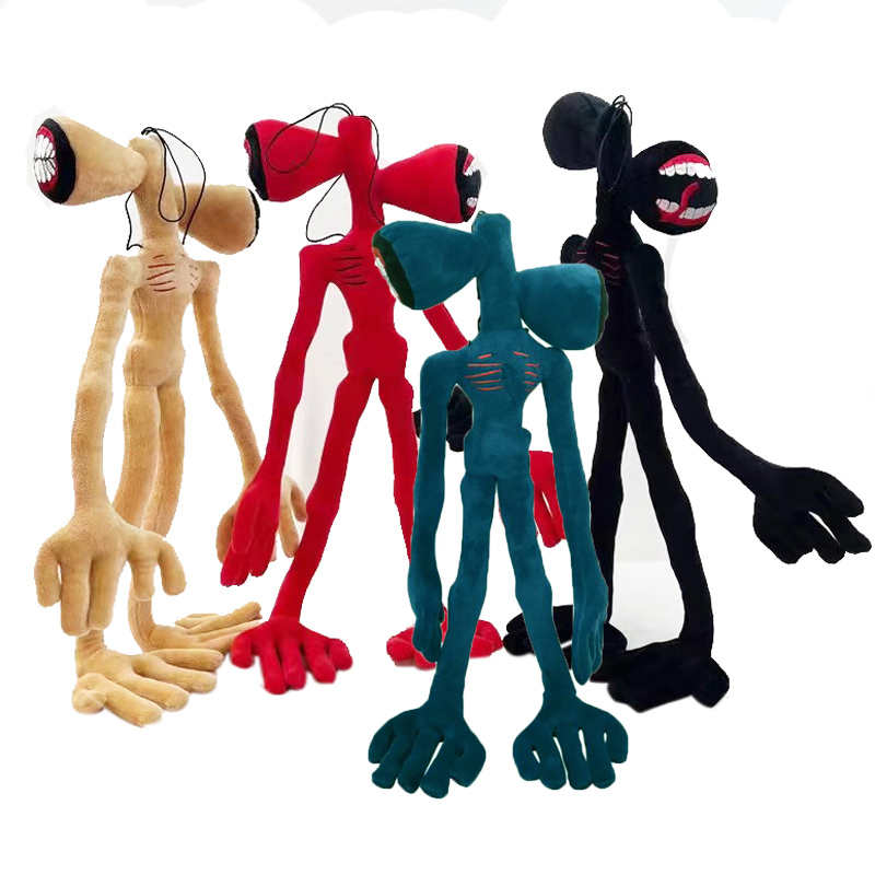AliExpress 55CM Bendable Siren Head Plush Toys Office Decoration Standing Siren Head Stuffed Toy Desktop Ornaments Plushie Dolls