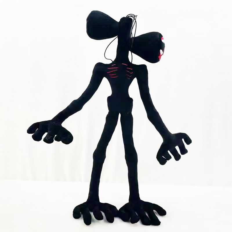 AliExpress 55CM Bendable Siren Head Plush Toys Office Decoration Standing Siren Head Stuffed Toy Desktop Ornaments Plushie Dolls, view 5