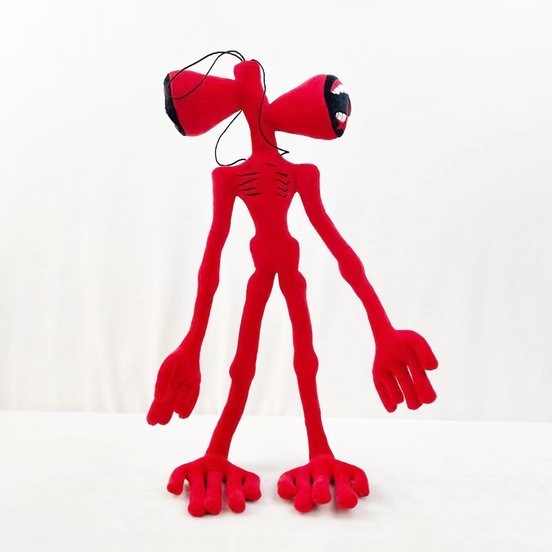 AliExpress 55CM Bendable Siren Head Plush Toys Office Decoration Standing Siren Head Stuffed Toy Desktop Ornaments Plushie Dolls, view 6