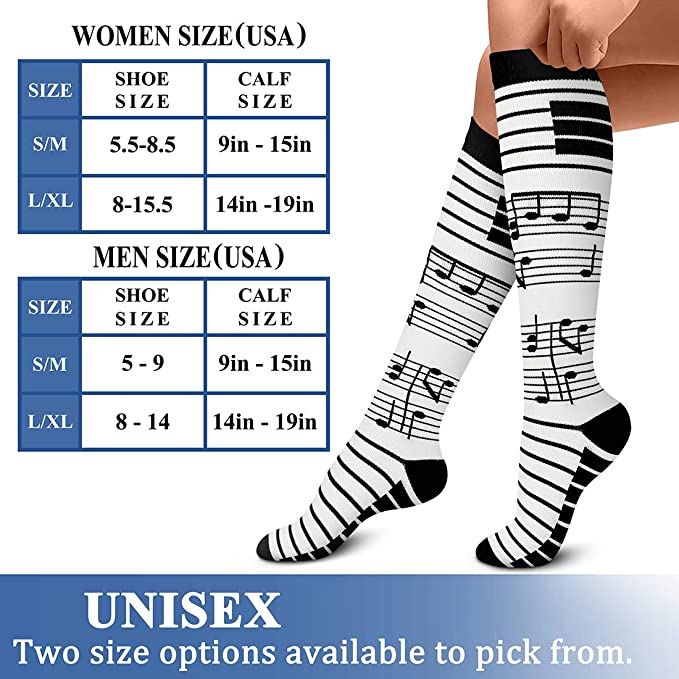 AliExpress 58 Style Compression Socks Medical Edema Diabetes Varicose Vein Stockings Graduated Pressure Legging Nursing Knee High Stockings, view 6