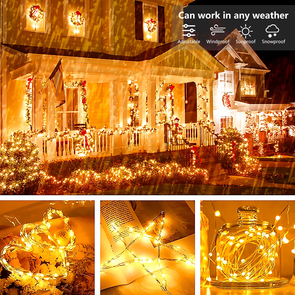 AliExpress USB-Powered Copper Wire LED Fairy String Lights