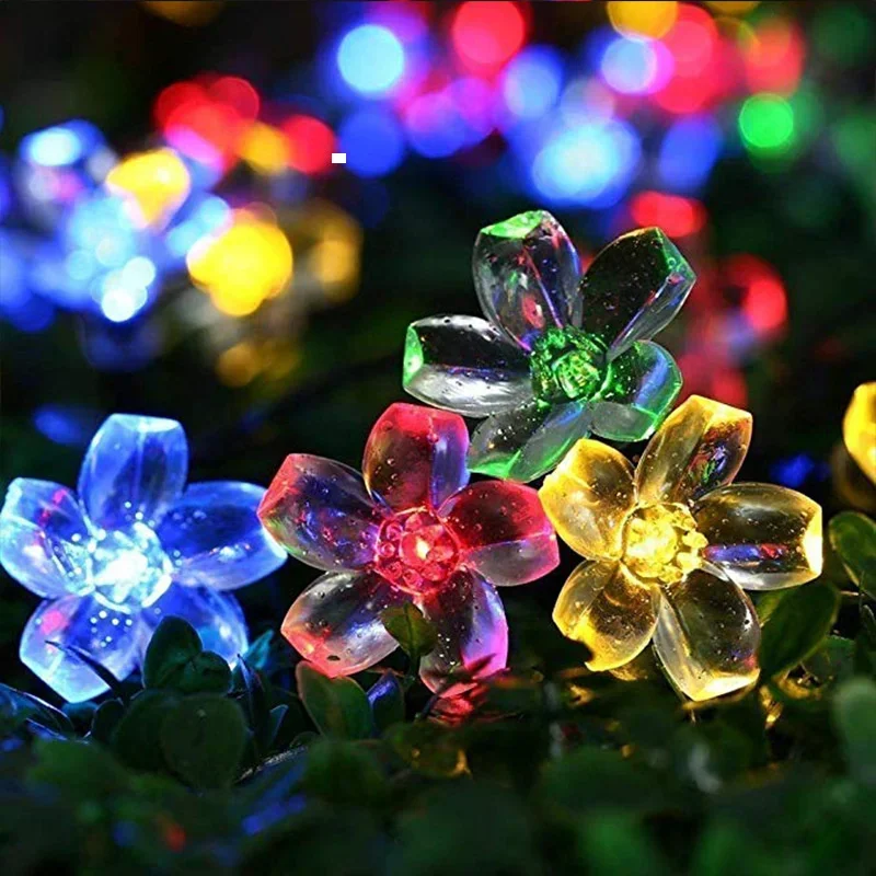 AliExpress Solar Cherry Blossom String Lights (5m, 20 LED)