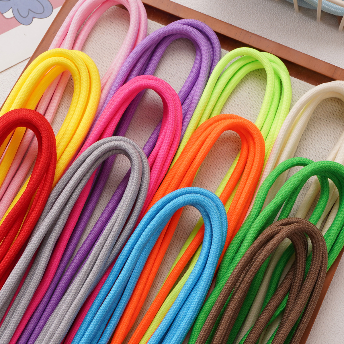AliExpress 5mm Braided Polyester Rope Cord, 5m Length, view 5