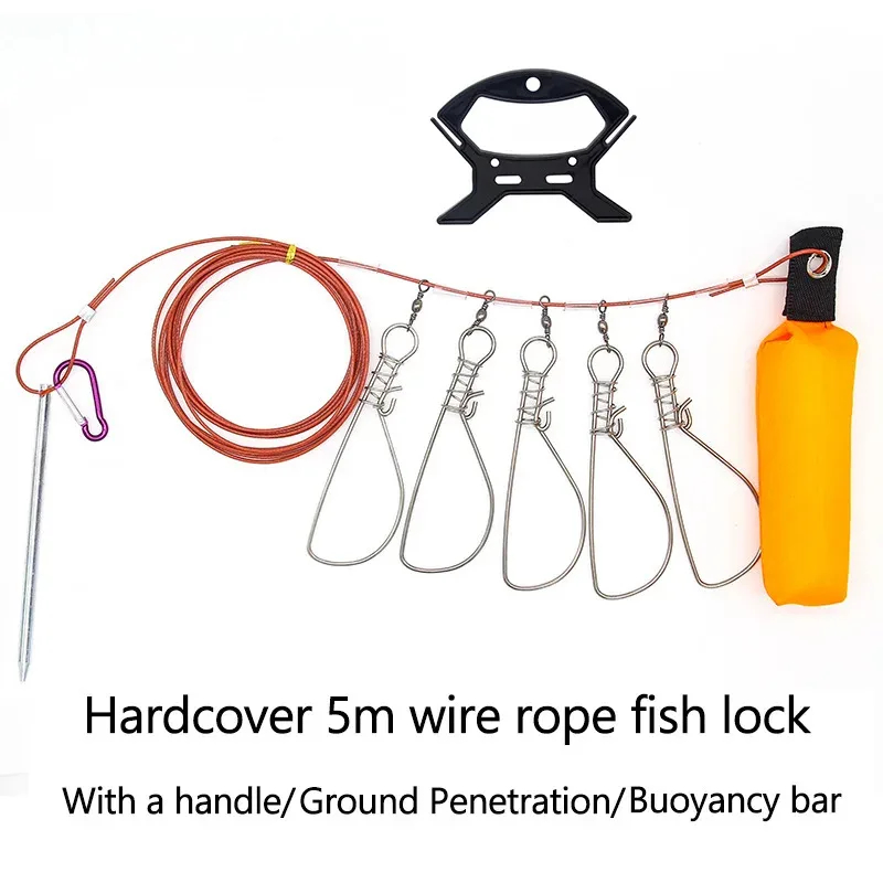 AliExpress 5 m Fish Stringer with Stainless Steel Lock, view 4