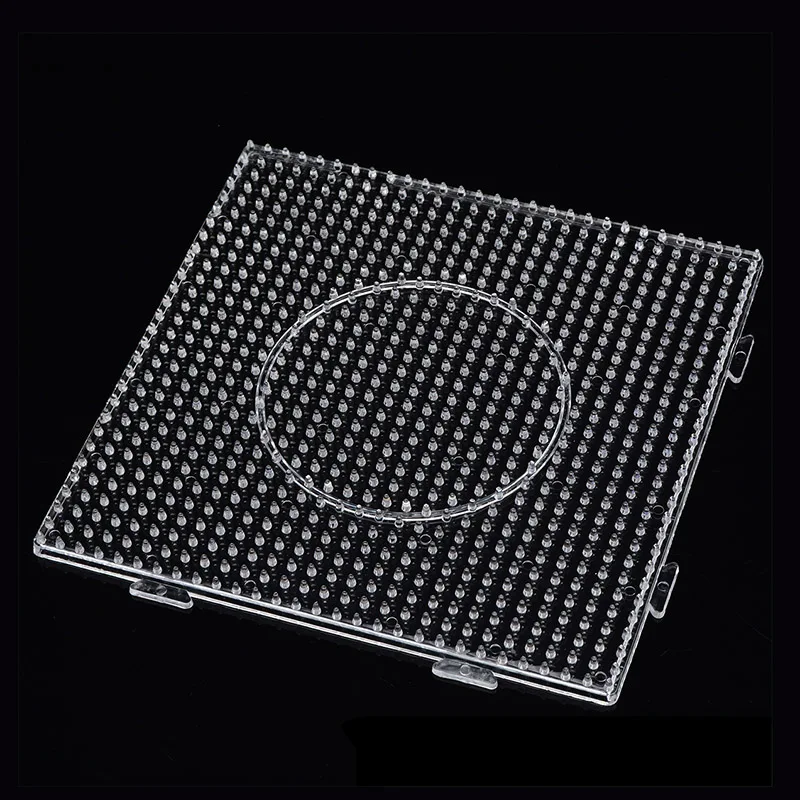 AliExpress 5mm Perler Beads Square Pegboard 3D Puzzle Juguetes for Hama Bead Educational Toys for Children Jigsaw Puzzle Brinquedos, view 2