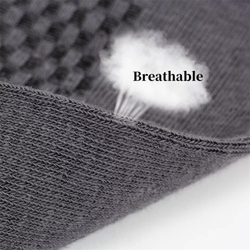 AliExpress 5Pairs/Lot Men's Socks High Quality Bamboo Fiber Business Breathable Deodorizing Socks Men's Casual Socks Large Size EU38-46, view 3