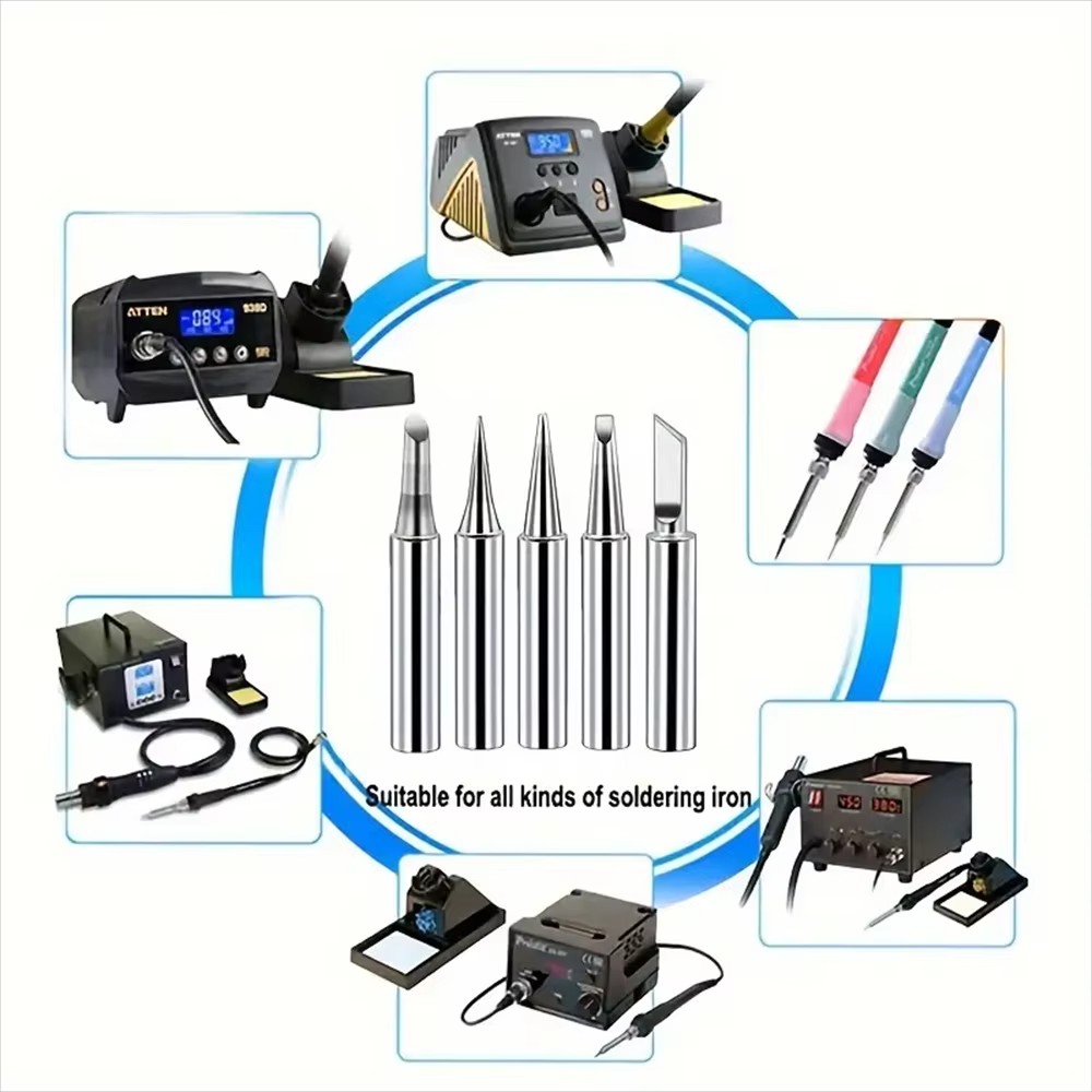 AliExpress 5-Piece 900M Copper Core Soldering Tip Set, view 6