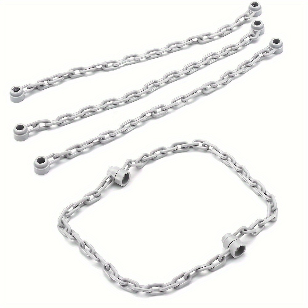 AliExpress 5pcs Chain 1x16 Length Building Block Accessories Moc Model Components Assembly Gifts Diy Creative Toys, view 2