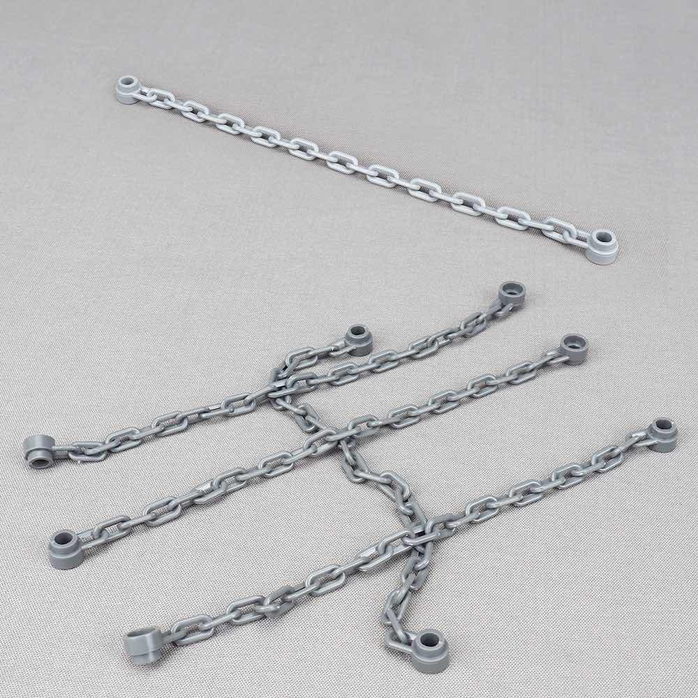 AliExpress 5pcs Chain 1x16 Length Building Block Accessories Moc Model Components Assembly Gifts Diy Creative Toys, view 5