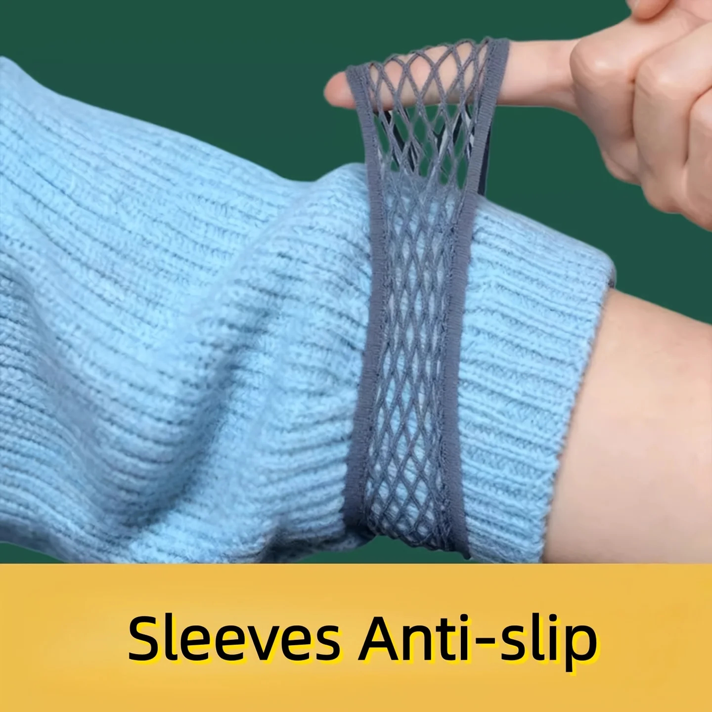 AliExpress 5Pcs Elastic Sleeve Shorteners, Non-Slip Cuff Fasteners for Shirts, Hanfu, Blazers & Suit Jackets, view 2