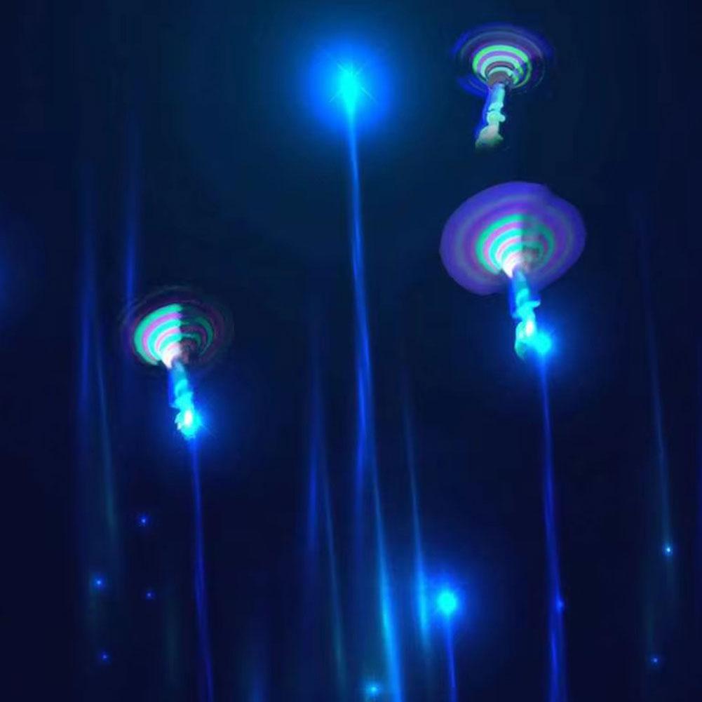 AliExpress 5PCS LED Slingshot Flying Copters Light-Up Arrow Rocket Toys, Outdoor Party Favors Glow in The Dark Helicopters for Kids, view 6