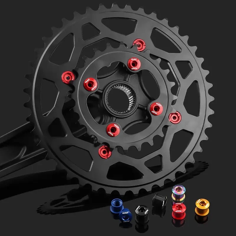 AliExpress 5-Piece 6.5 mm Lightweight Bike Chainring Bolts, view 3