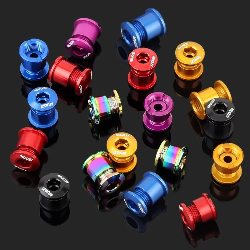 AliExpress 5-Piece 6.5 mm Lightweight Bike Chainring Bolts, view 5