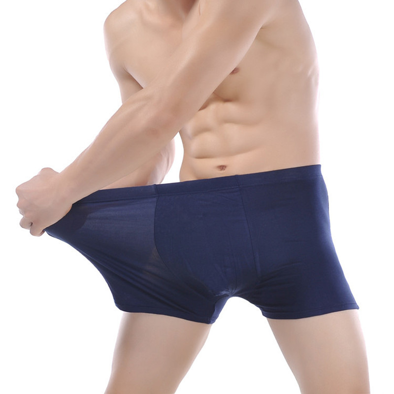 AliExpress 5PCS/lot Top Quality Boxers Bamboo Underwear Male Underwear Box Plus Big Size XL-- 6XL Free Shipping, view 4