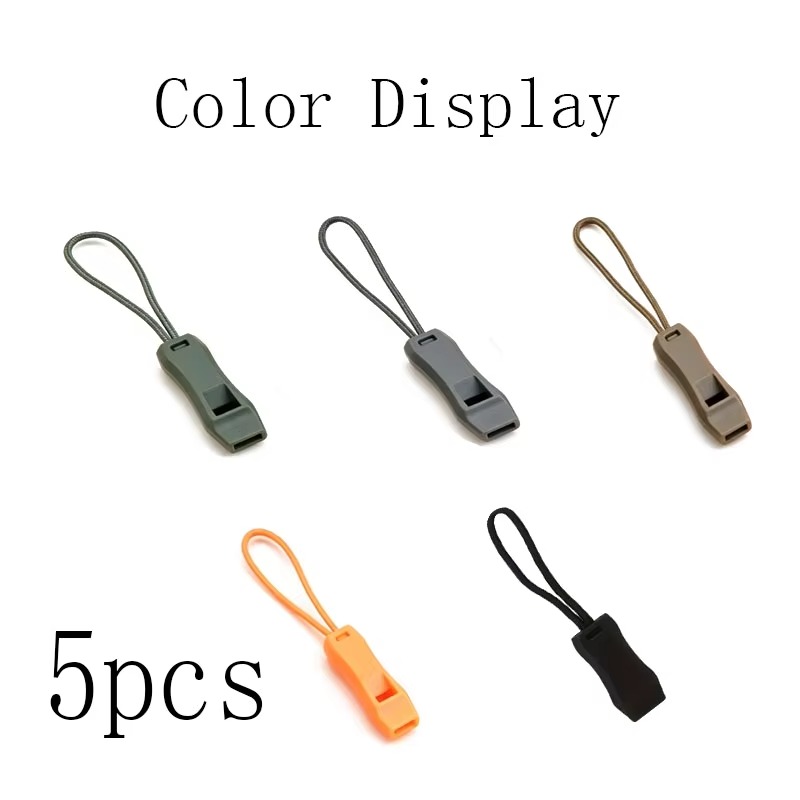 AliExpress 5Pcs Multi-Color Portable Emergency Survival Whistles with Braided Lanyard for Outdoor Camping Hiking Safety Signal
