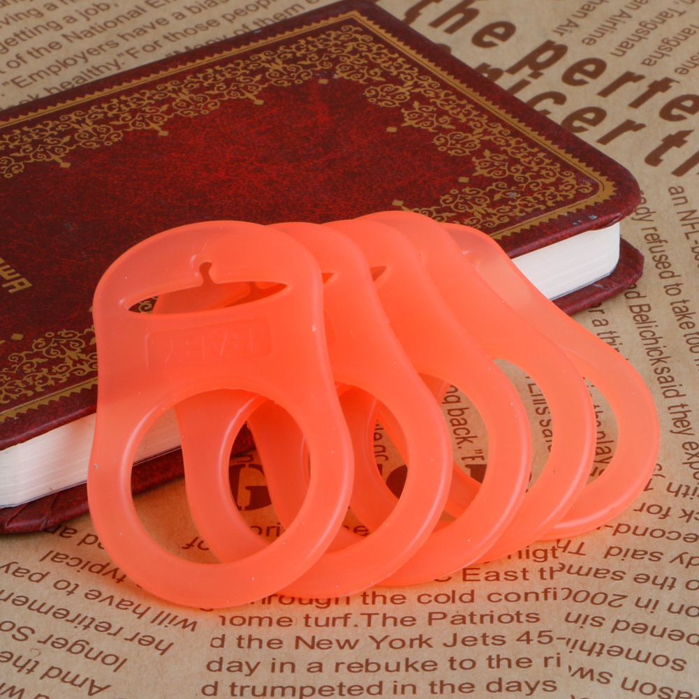AliExpress 5Pcs Multi Colors Silicone Baby Pacifier Holder Clip Adapter Rings Adapter Button Baby Mom Ring Newborn, view 3